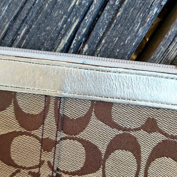 Coach Signature Beaded Wristlet - Picture 8 of 11